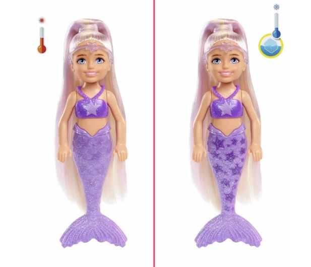 Barbie Color Reveal Chelsea Kolorowa syrenka - 1033096 - zdjęcie 3